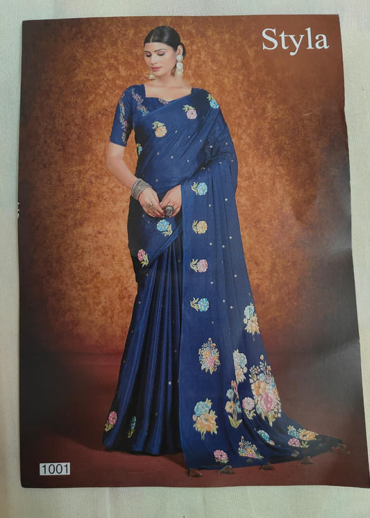 STYLA Georgette saree