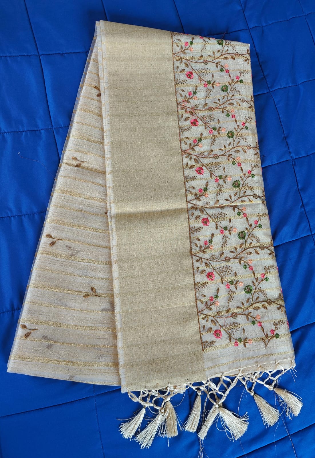 Tissue silk saree