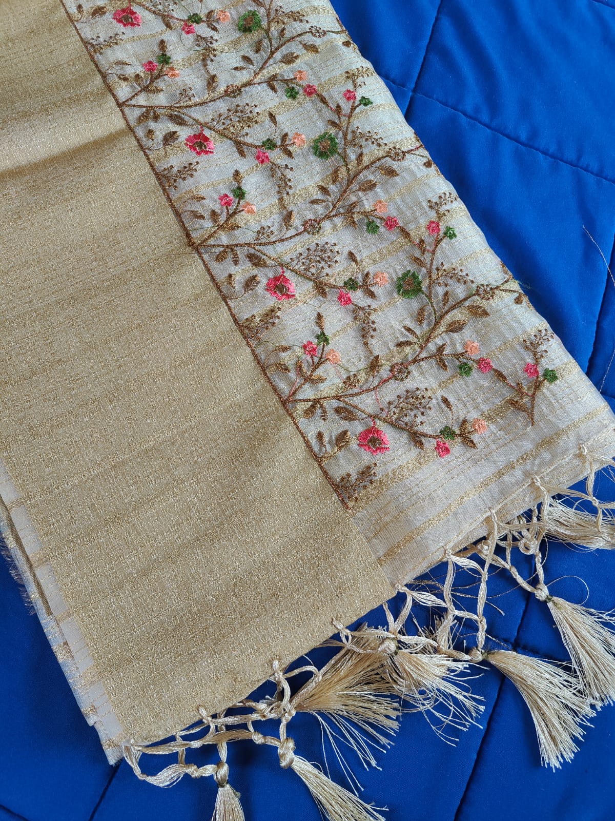 Tissue silk saree